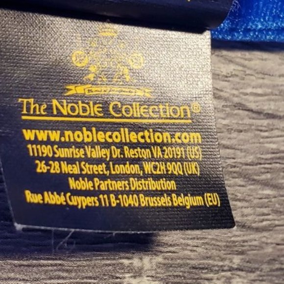 Harry Potter The Noble Collection Ravenclaw Blue Velvety Pillow Silky Pouch EUC - Picture 11 of 12